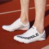 Men Women Athletic Shoes Track and Field Shoes Sprint Training Spikes Shoes Long Jump Sneakers Students Sports Competition Shoes