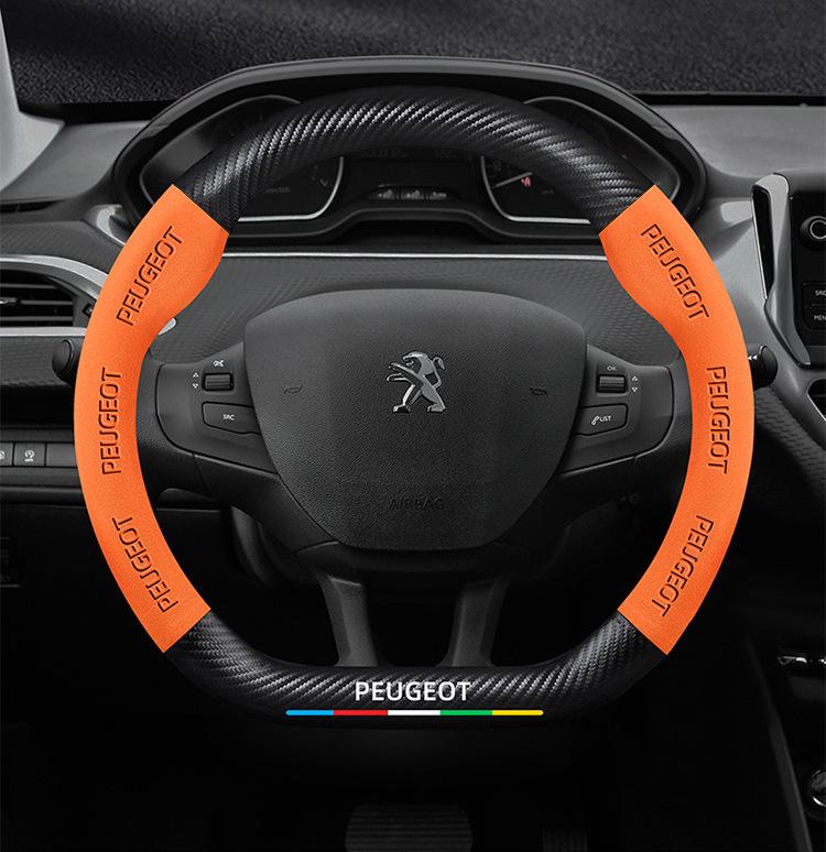 Steering Wheel Cover for Peugeot Models: 307, 3008, 4008, 2008, 508L, 301, 207
