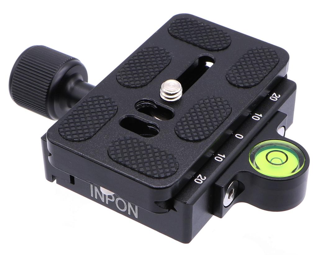 INPON 60mm Quick Release Clamp 70mm Quick Release Plate for + Set, Arca-Swiss Compatible, Tripods/Ball Heads/Tripod Heads, etc.