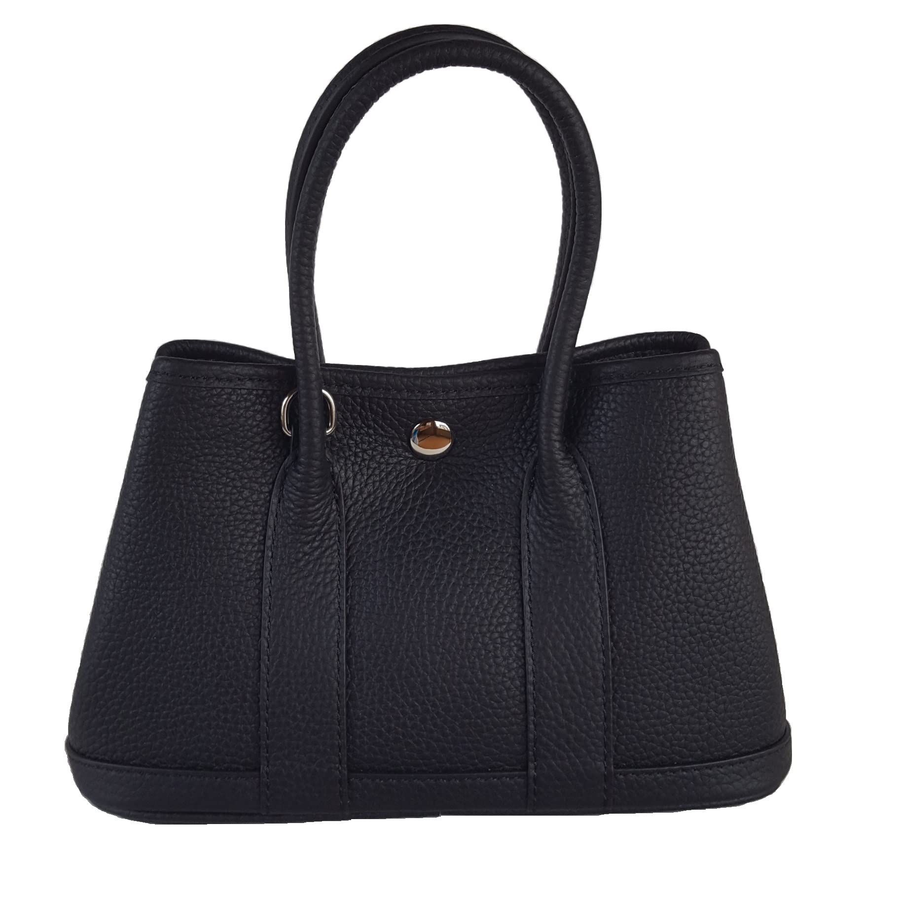 

Nico Nimo Small Shoulder Cute Small Mini Tote Premium Genuine Leather Mini Stylish Shoulder Cowhide Leather Handbag with Shoulder Strap Bag, Bag, Bag, чорний