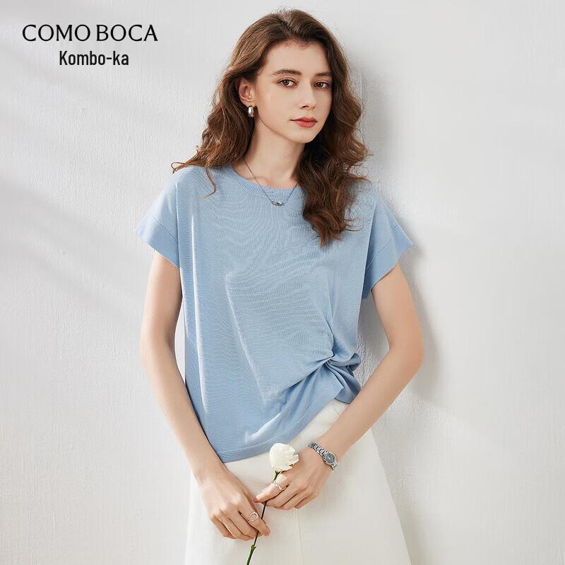 Women s Lyocell Blend Round Neck Knit Top XL