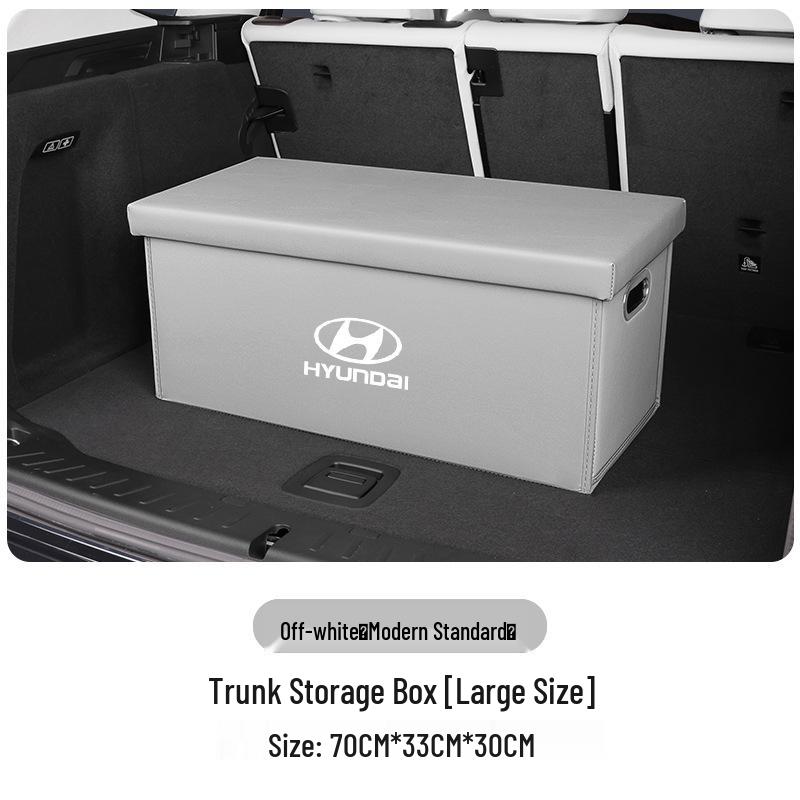 Hyundai Car Trunk Storage Box for ix35, Langdong, ix25, Elantra, Mingtu, and Tucson Models.