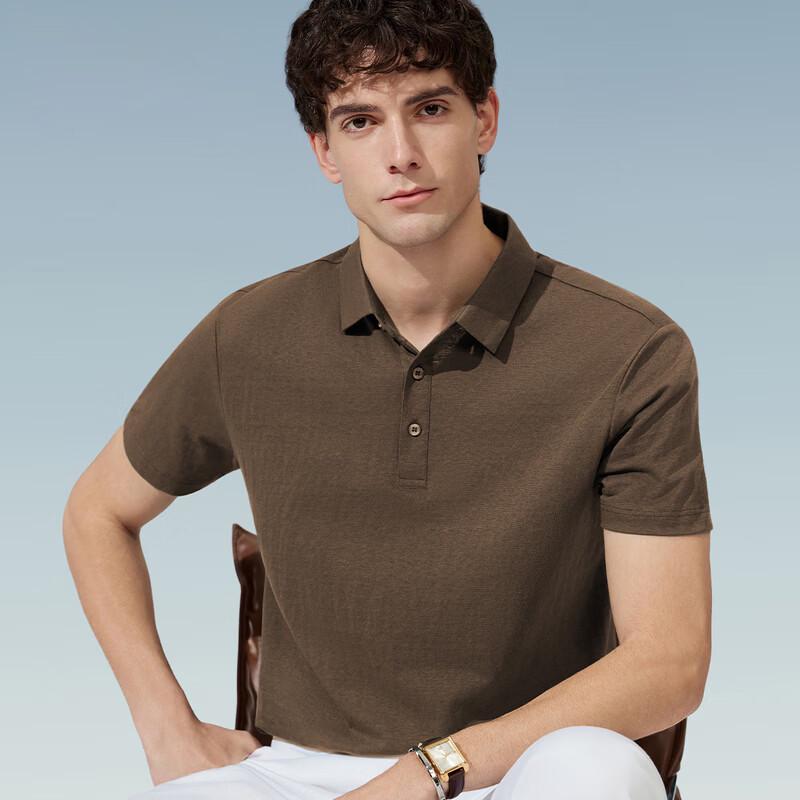 Judger Men s Linen-Cotton Blend Polo Shirt M