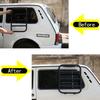 For LADA NIVA 4X4 2009-2019 Aluminum Alloy Car Modeling Car Side Ladder Exterior Modification Car Accessories