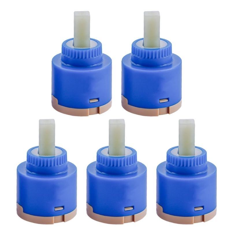 5pcs Ceramic Cartridge Efficient Water Management Part for Single handle Faucets