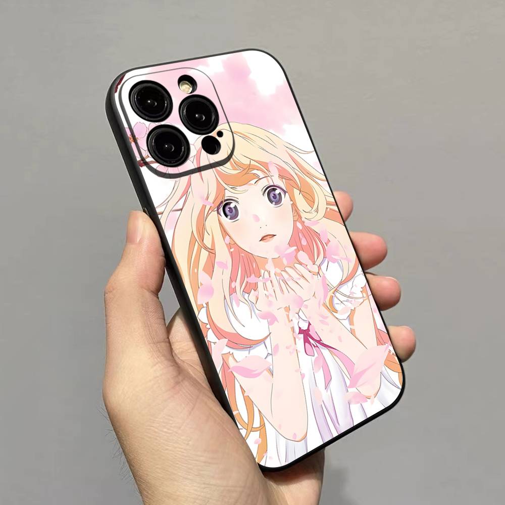 Your Lie In April Phone Case For IPhone 17 16 15 14 11 12 13 Pro Max Plus Mini Soft Back Cover