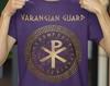Warägergarde Byzantinisches Reich Kaiserliches Chi-Rho mit Runen T-Shirt