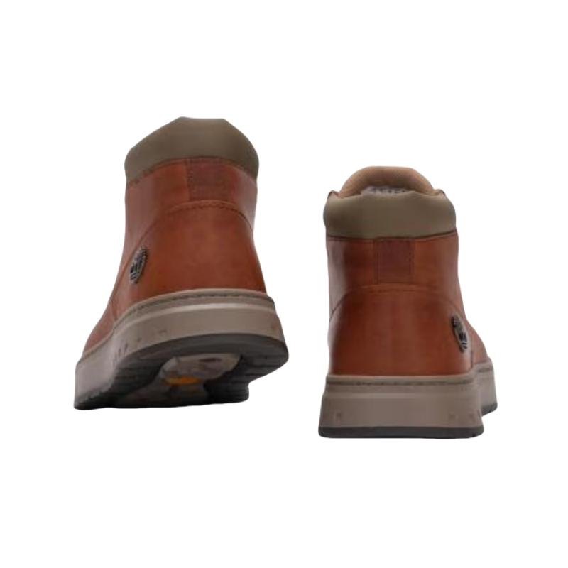 Timberland Comfortable Versatile Fashion Short Martin Boots Men Boots Dark-Orange A69FNEJD