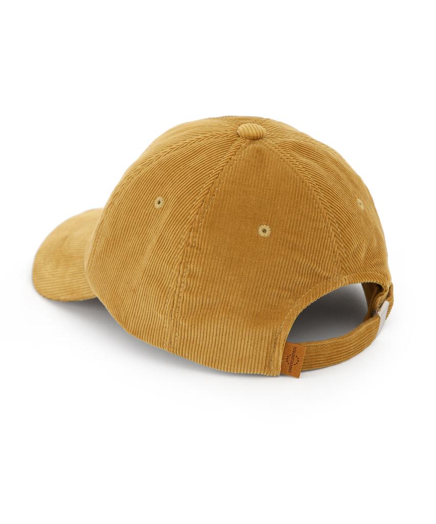 Eondeokeonteulol Corduroy Logo Ball Cap Arial Udc / Authentic B B / Cd / Yellow