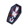 KX4B Scary Tombstone Coffin Decoration Multiuse Scented Plant Design