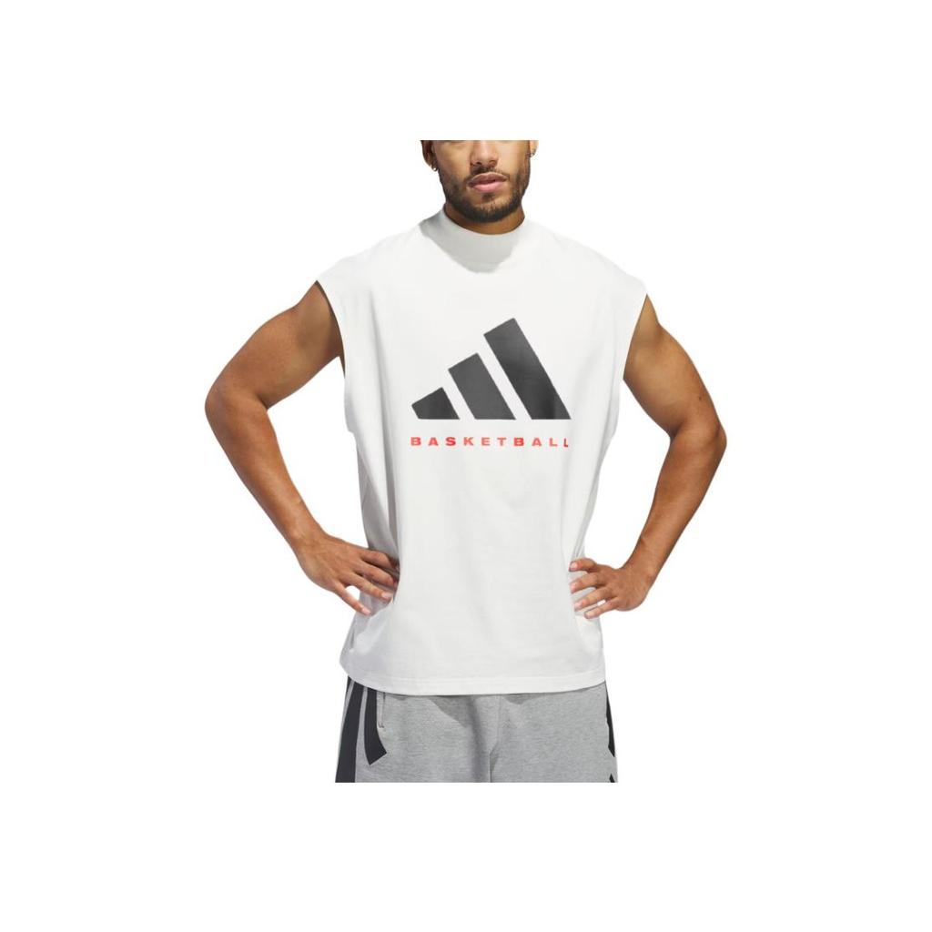 adidas FW24 Die Kollektion 2025 Kapitel 01 Mode Bequem Weich Basketballweste Unisex Westen Weiß IW5648