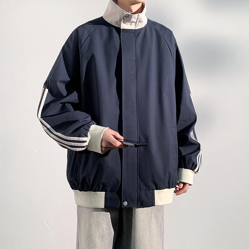 Lapel Jacket Men's Jacket Spring New Style Super Casual Men's Trendy Workwear Outdoor Sports