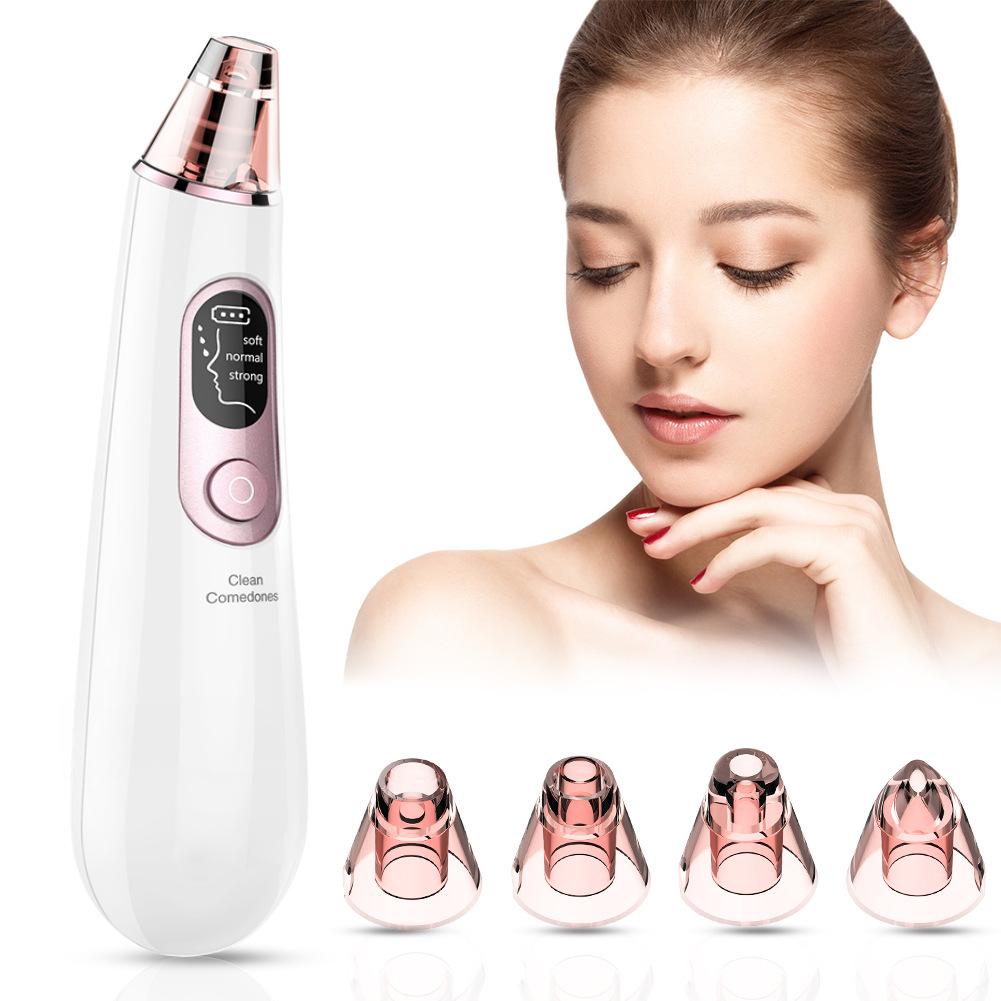Facial Pore Cleaner Blackhead Remover Pore Vacuum USB Rechargeable Facial Pore Cleaner Kit Remove Blackheads Acne