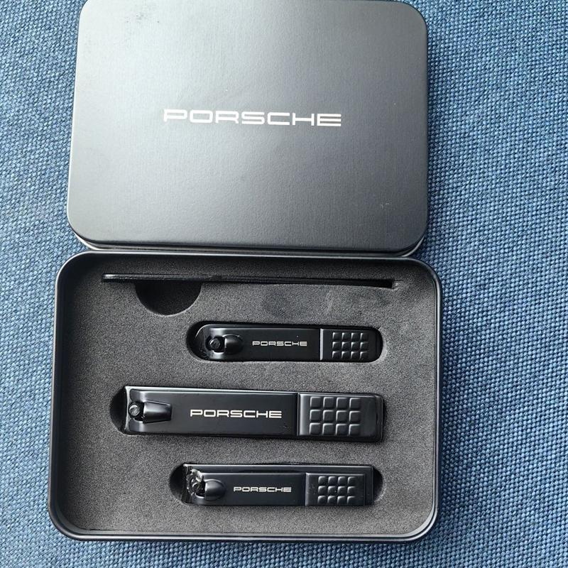 Nagelschaartjes Set Draagbare Huishoudelijke Nagelknipper Manicure Pedicure Verzorgingstool Voor Porsche Cayenne Panamera Macan Taycan Boxster