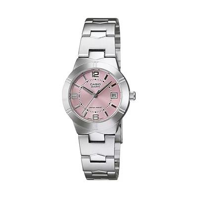 Silver Analog Women's Watch, Casio