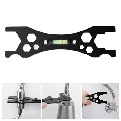Multifunctional Wrench Bend Angle Leveling Wrench Shower Faucet Repair Wrench Bathroom Installation And Maintenance