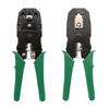RJ45 RJ11 Crimpzange 3-in-1 Netzwerk-Crimpzange Cutter Abisolierzange für 6P 8P RJ12 Ethernet LAN-Kabel