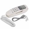   Wall Telephone   Hotel Incoming Caller ID LCD Display Landline Phone Black