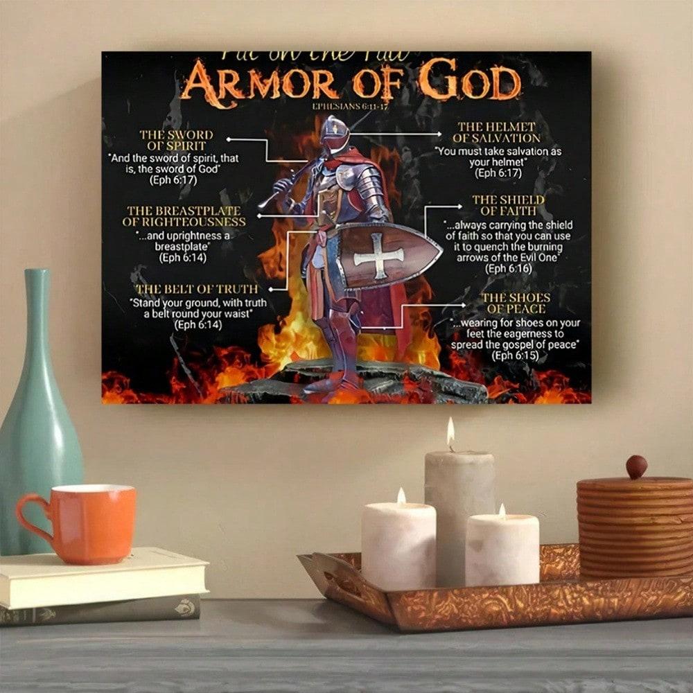 

Religious Tin Metal Sign Wall Art Home Decor Frameless Christian Gift 20x30 різнокольоровий