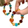 [Citrus Sea] Dunhuang color beaded bracelet fashionable and exquisite versatile jewelry new Chinese unique design accessories