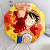 One Piece Luffy & Ace 8-Bone Automatic Folding Umbrella, Compact, Ideal Gift for Anime & Manga Lovers