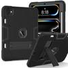 Rugged Kickstand Case For iPad Pro 11 2025 M5 2024 M4 A3357 A3358 A3359 A2836 A2837 A3006 PC Silicone Anti-Slip Cover Shockproof