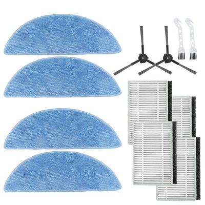 LITE-For Ecovacs Yeediy1 Plus Robot Vacuum Cleaner Side Brush Filter Cleaning Cloth Replacement Accessories Brush
