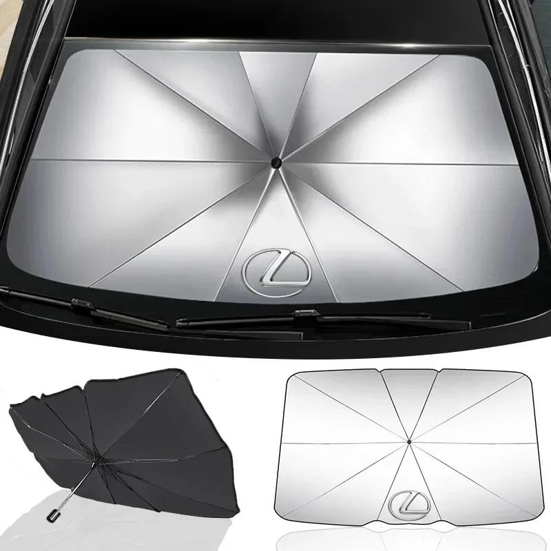 cydk9 2026 Hot Interior Stickers Car Heat Insulation Covers Sunshade Umbrella Auto Accessories For Lexus RX300 RX450 EX300h IS200 IS25