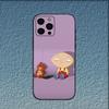 F-Family Funny Guy Phone Case For iPhone 16,15,14,13,12,11,Pro,X,XS,Max,XR,Plus,Mini Soft Black Cover