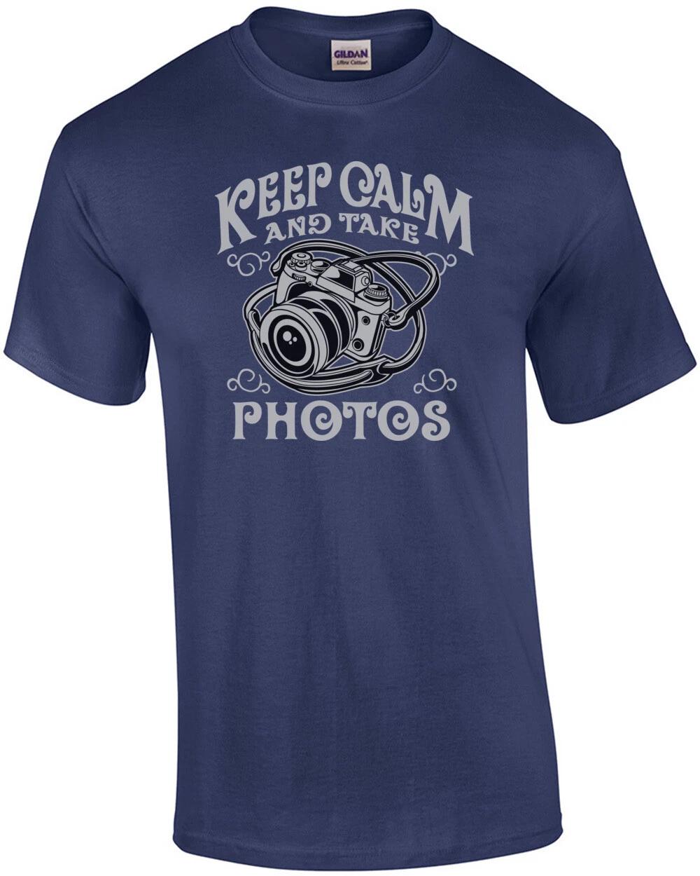 Keep Calm And Take Photos T-Shirt M