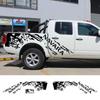Pickup Body Side Stickers For Nissan Navara SL ST Truck Graphics Splash Grunge Decor Decal Trunk Vinyl Covers Auto Accessories