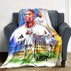 Star Player Kylian Mbappé Blanket Ultra-Soft Perfect for Office Chair Livingroom Chair Four Seasons Multipurpose Modern