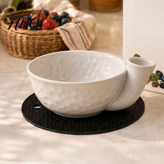 Berry Cleaning Tool Ceramic Swirl Colander Bowl Auto-Spin Washing Fruit Rinse Basin Rinsing Basket Quick Drainage Bowl for Fresh Produce Storage And