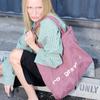 RT Logo Washed Tote Bag - Indi Pink