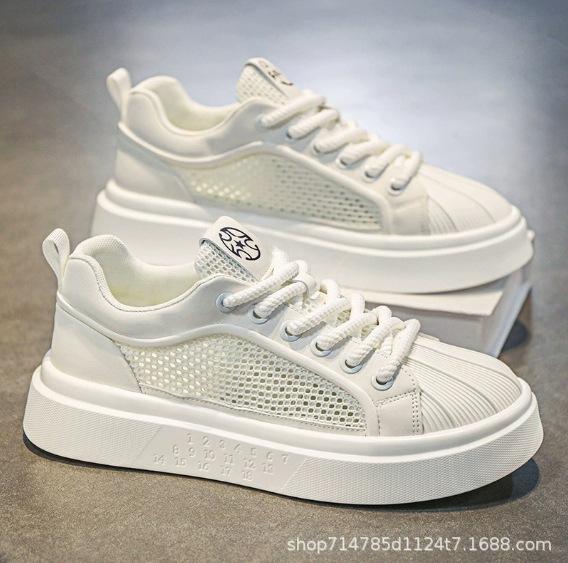 Men's Youth Flats Board Shoes Summer Designer Simple Breathable Casual Sneakers Outdoor Soft Jogging Sport Shoes Tenis Masculino