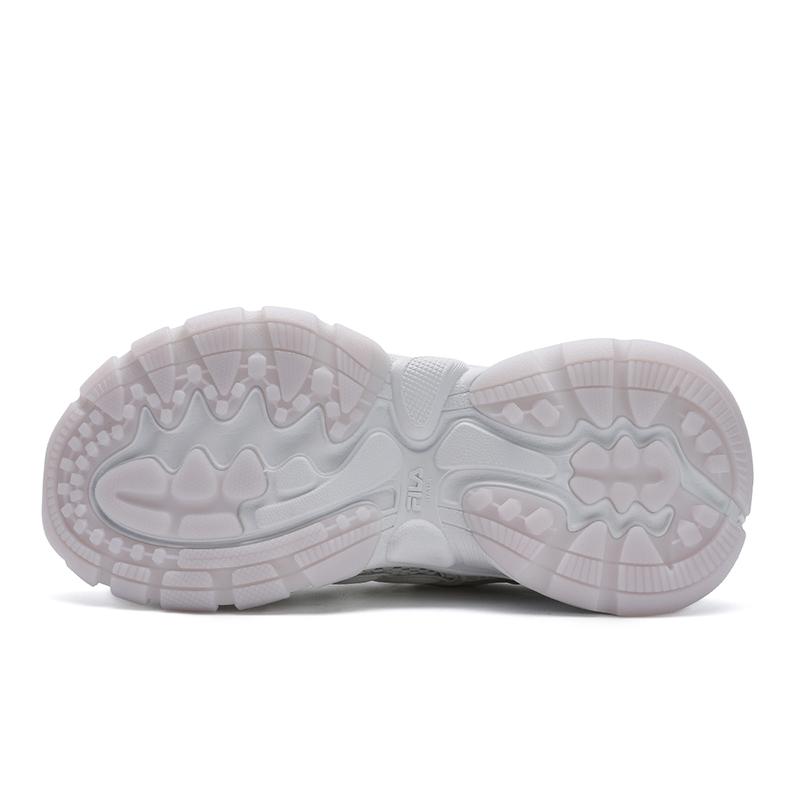 New FILA TRUFFLE Abrasion Resistant Breathable Low Top Casual Shoes Women's Ecru F12W521123FWW