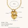 Dingran Hot Selling Fashion Personality Stainless Steel Pendant Irregular Chain Necklace