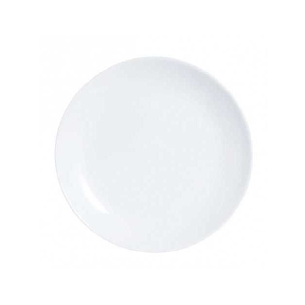 Service de vaisselle - Luminarc - Diwali - 6 pcs - Verre - Blanc - 19 cm