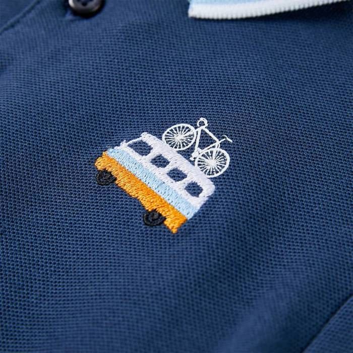 Dark Blue Polo for Children 92/104/116/128/140