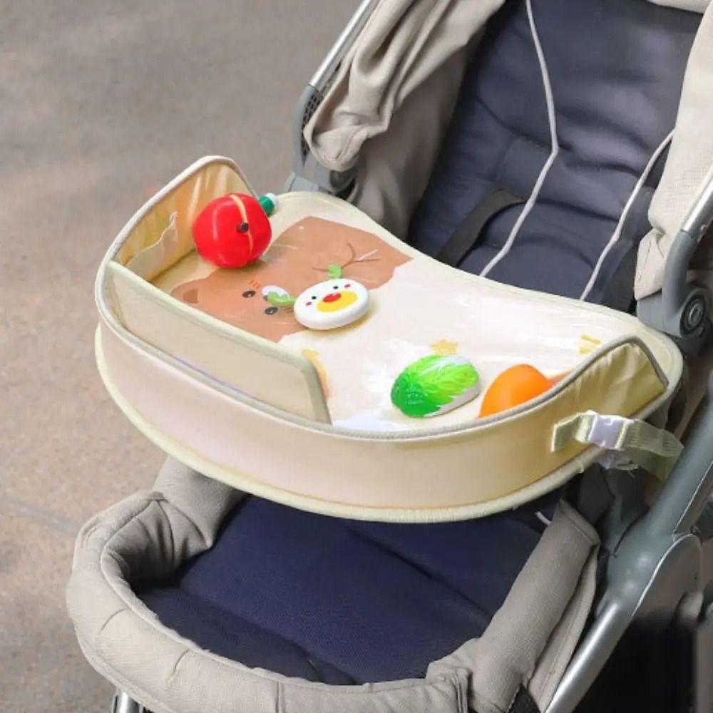 Rabbit Baby Car Seat Tray Cartoon Car Tray Table Universal Kids Toy Holder Desk Toddler