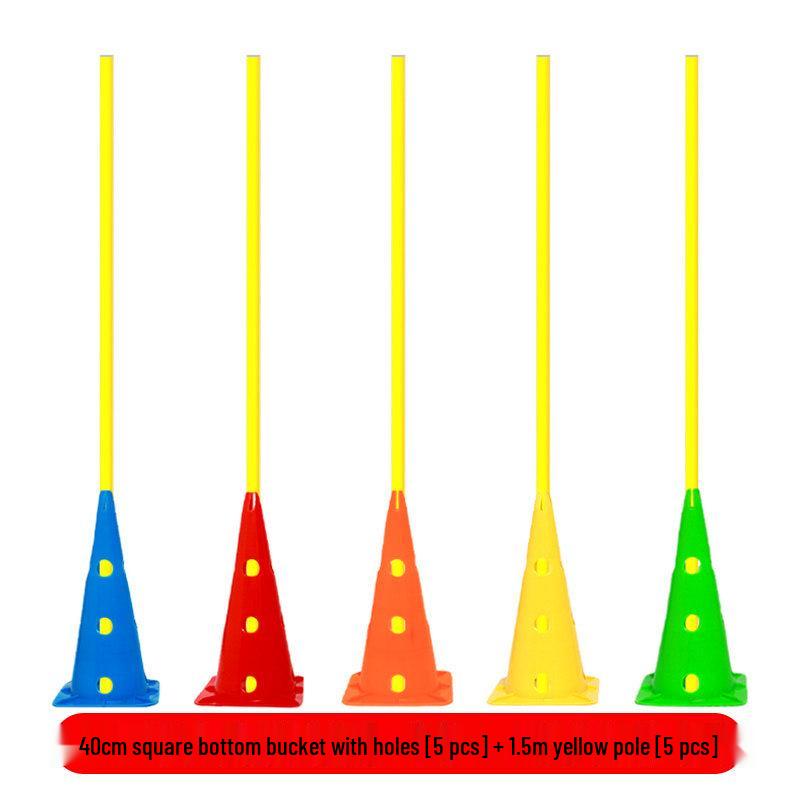 Children's Sports Training Hurdles and Cones Set