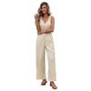 European Retro Sleeveless V-neck Jumpsuit Women 2026