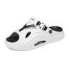 Fashion Men's Summer Outdoor Slip-On Anti-Slip Teenage Step Sensation Soft Bottom Sports Driving Beach Sandals Large Size 45