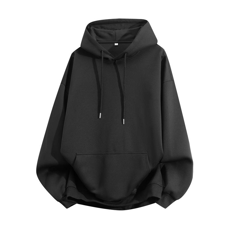 Classic Hooded Sweatshirt for Men Loose Fit Casual Spring Autumn Top