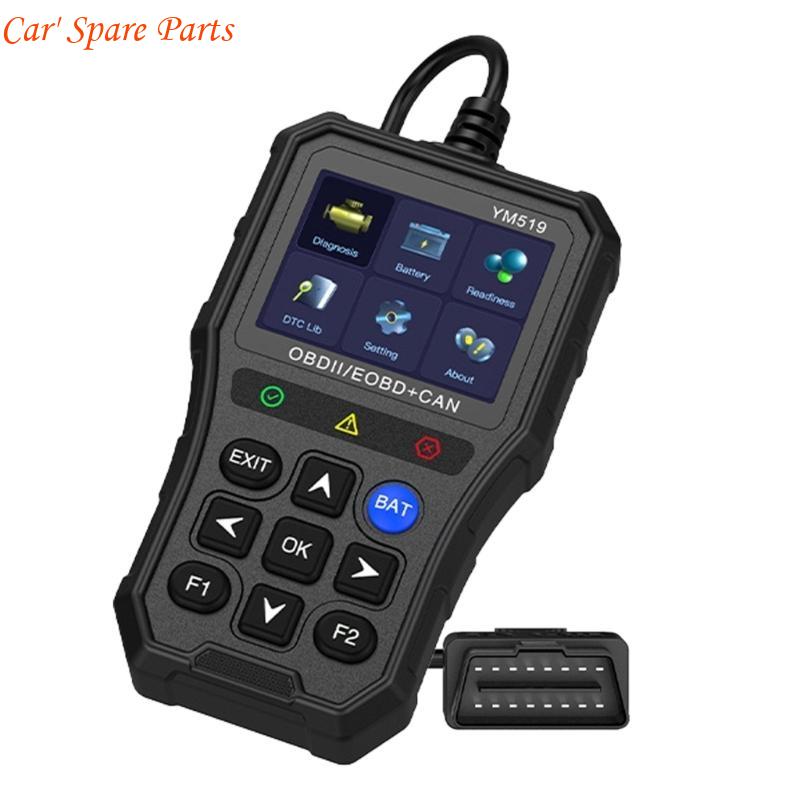 Y4UA OBD2 Scanner Automotive Diagnostic Scan Tool for Car 2.8inch Screen Battery Tester Code Reader Clear Engine Fault Code