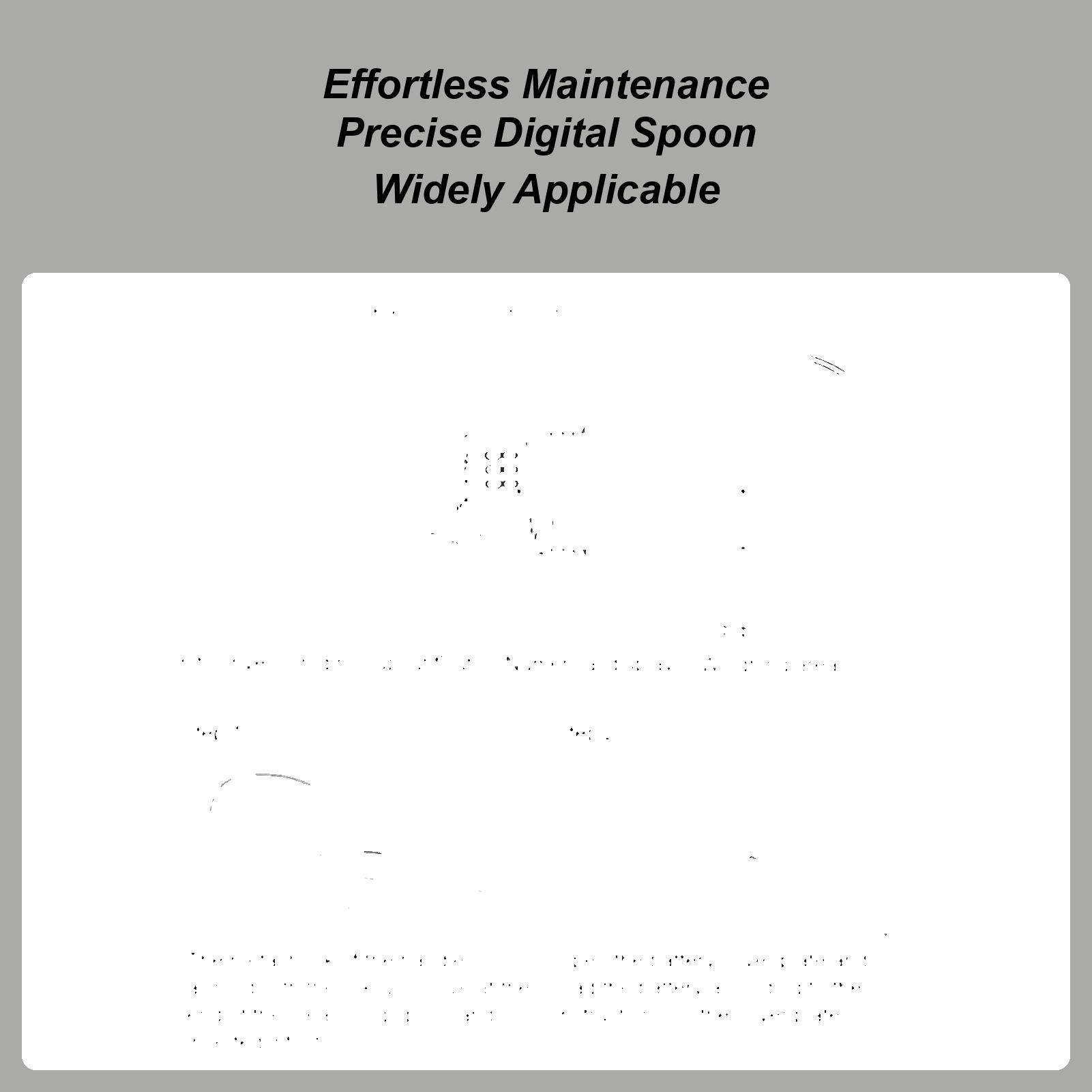 Detachable Food Scale High-precision Small Electronic Scale Kitchen Scale Gram Scale Spoon Scale Electronic Spoon Scale CN
