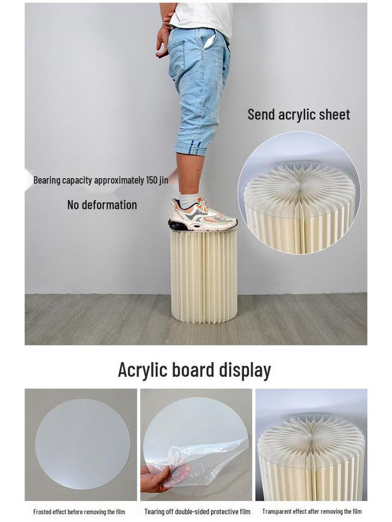 Paper Folding Dessert Table Cake Stands & Wedding Decoration Aisle Markers