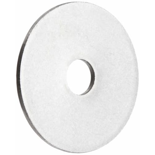 [M4 (4.5mm) Outer Diameter 20mm Thickness 1mm] SUS304 Stainless Steel Large Washers, Pack of 36