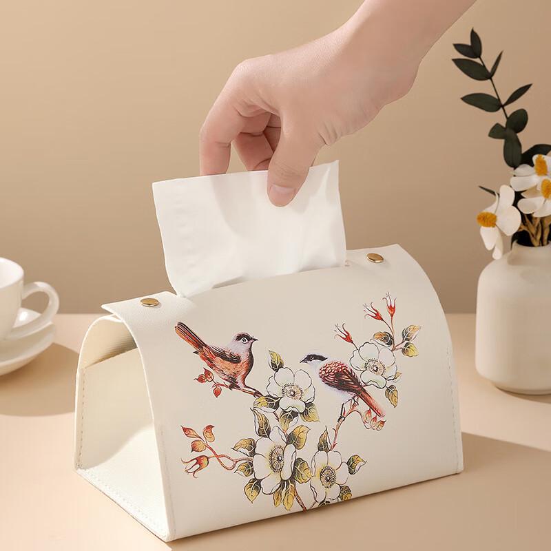 

Американский скандинавский стиль кожаная коробка для салфеток