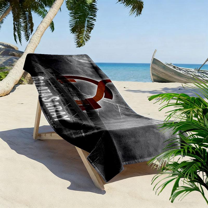 Galatasaray FC Print Beach Towel, Large Soft Quick Dry Towel for Beach Camping Swimming